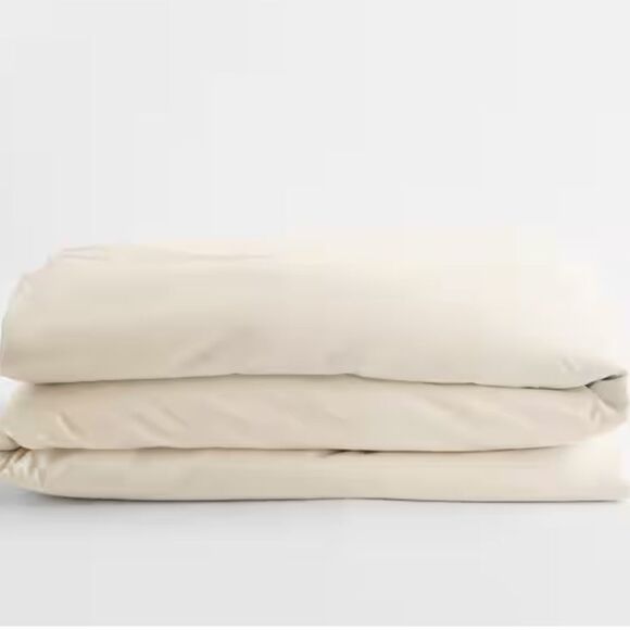 The Company Store
Company Cotton Rayon Bamboo
King Sateen Duvet Cover Ivory - Picture 4 of 12